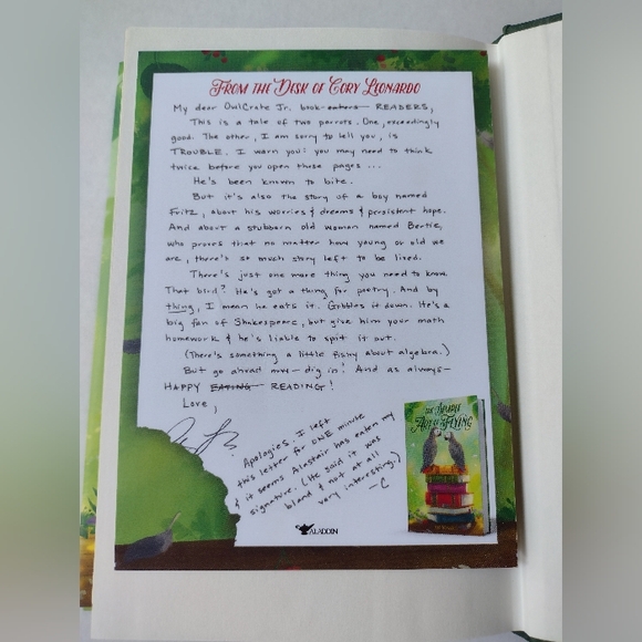 SIGNED Edition The Simple Art of Flying by Cory Leonardo Hardcover Book - Picture 4 of 7